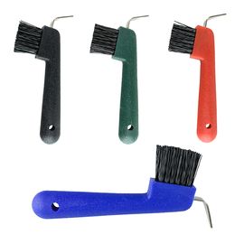 Крючок для копыт 2 в 1 со щеткой Horze Крючок для копыт 2 в 1 со щеткой Horze