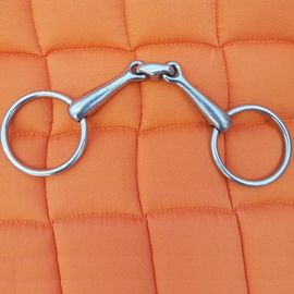 Трензель-восьмерка 14 мм из нерж. стали б/у Трензель-восьмерка 14 мм из нерж. стали б/у